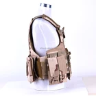Police Desert Camouflage Quick release bulletproof vest