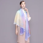 fabric inspection design cotton scarf hijab shawl big handkerchief