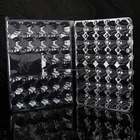 Molded pulp packaging plastic egg cartons trays for sale
