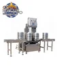 Automatic beer keg washer and filler, washing and filling machine