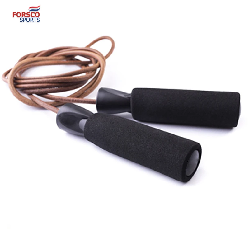 Leather jump rope / skipping rope boxing / jump rope leather