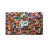 Vivid Color and Double Stitched 3x5 Foot All Country Flags Polyester with Brass Grommets