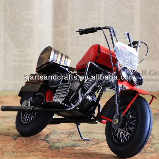 metal arts and crafts motor model vintage car home decoration