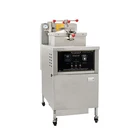 New energy saving gas pressure fryer, commercial broasted chicken pressure fryer machine