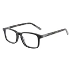 Trendy Brille Small Size Black Blue Crystal Optical Frame Glasses