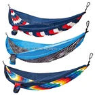 HR Superlight Double Parachute printing Camping Hammock