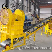 2017 Mini Mobile Diesel engine Jaw Crusher Price for 20 tph aggregates crushing plant oman