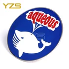 Promotion embossed metal fridge magnet cousnouvenir custom