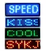 B729-R red color LED panels badge Name card LED display screen Taking on the upper clothes t-shirts led mini sign 7x29pixel