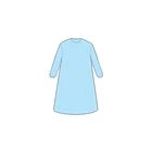 Standard Disposable Spunlace Surgical Gowns/Reinforced hospital Operating Theatre Gown/medical Uniform
