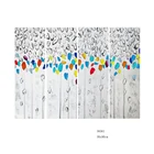 100% Hand Drawn Decoration Picture 4 Panel Abstract Wall Art Painting