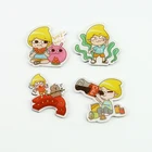 custom cute cartoon design gift acrylic fridge magnet for home decor