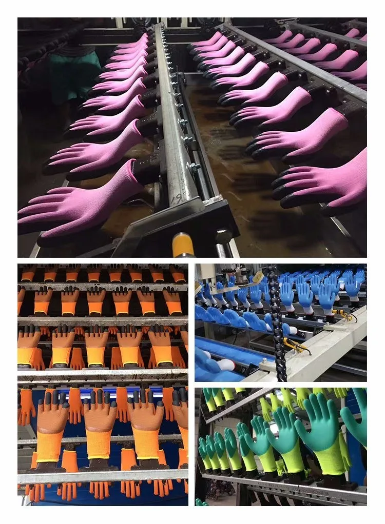 13G Nylon Shell Nitrile Frosted Coated Gloves (2)