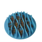 Funny Dog Slow Feeder Bowls Silicone Anti Skid Feeding Bowl For Dogs Cats And Pets