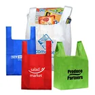 100% biodegradable pp non woven t shirt shopping bags