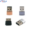 New Alumiumum alloy Shell USB 2.0 A type Male to USB 3.1 Type C Female Adapter connector