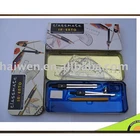 High quality hot sale math instruments set ,pencil box, compass geometry set