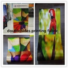 Factory price good quality direct printing double printing polyester knitted textile two sides printed fabric