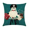 New coming decorative christmas hold pillow kids gift toy wholesale newest christmas cushion