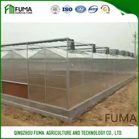 Polycarbonate Greenhouse Agricultural Aluminum Profile Anti