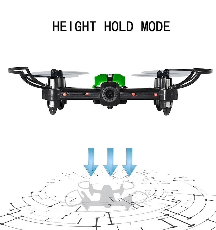 3. T18D_Green_Racing_Drone_with_Altitude_Hold_WIFI_FPV_RC_Drone