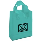 Custom printed logo hand bag plastic bag for shopping packaging