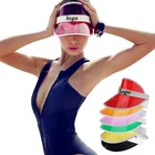 Bulk Sale Plastic Visor Cap Transparent Plastic Visors