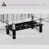 2012 classic style tempered glass cafe table