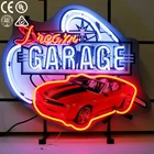 china wholesale advertising dream garage custom logo Neon light signs for car