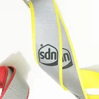 Promotion item polyester material silk screen custom printed 3D logo on ribbon lanyard metal ring with mobile phone