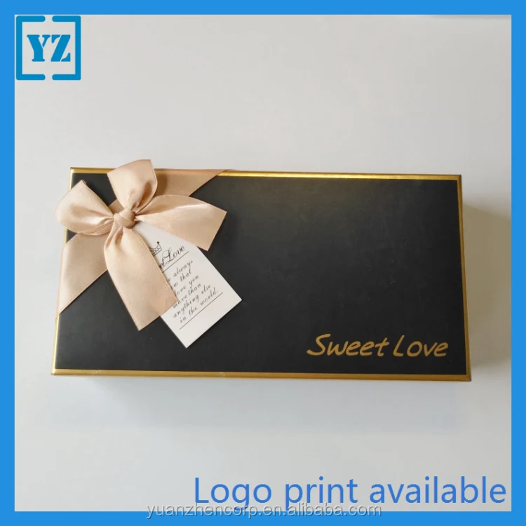 design chocolate box paper cardboard gift box with printing and