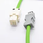 Highly flexible 10millions dragchain towline A5 A6 AC servo motor drive encoder power cable MFECA0030EED MFECA0030EAD