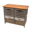 3 Drawer Wooden Chest Bedside Cabinet Table Storage End Table Bedroom Furniture