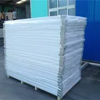 Polypropylene corrugated plastic panels for walls and windows