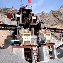 Hot sale small impact stone crusher plant different type meet your needs