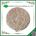 Round Placemat Woven Round Shape Hyacinth Placemat