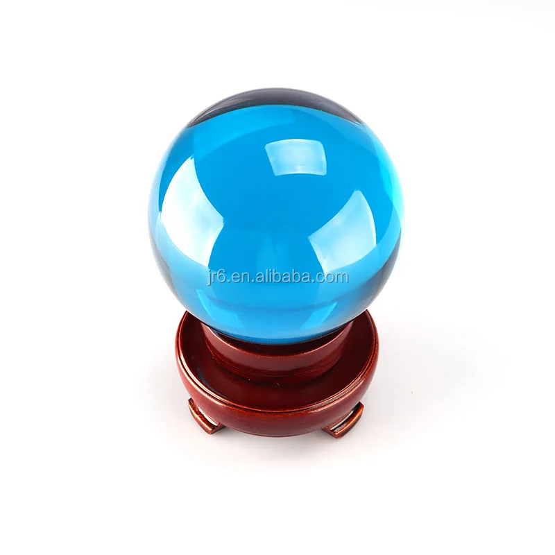 hot sale transparent k9 material 80mm crystal ball