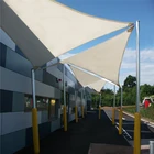 white color sun shade sail triangle for sale