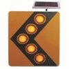 Amber high bright solar traffic led flashing traffic signs