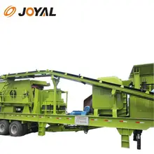 Joyal High efficiency mobile cone crusher portable stone crusher small mobile crusher for stone processing