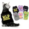 100%Cotton Cute Custom Clothing Sleeveless Cat Tshirt For Pet