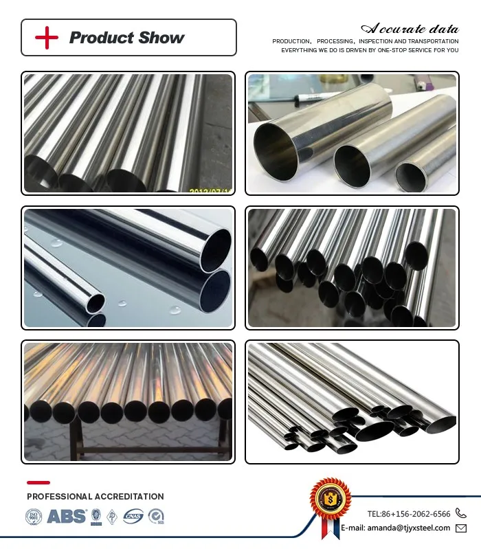 sus 436/astm a511 mt304 stainless steel pipe