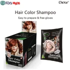 Natural Herbal Hair Dye Black Hair Color Shampoo