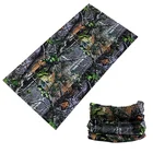 Black and orange printed kerchief cheap polyester bandana