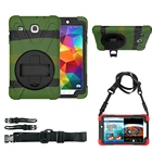Anti shock stand tablet case for Samsung galaxy tab e 8.0" t377