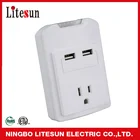 LA-1SB Grounding adapter with USB ports adapter power changing
