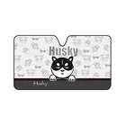 Fabric funny car windshield sunshade sun shade solar panel