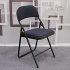 easy to take cheap hotel use purple fabric foldable hotel chair