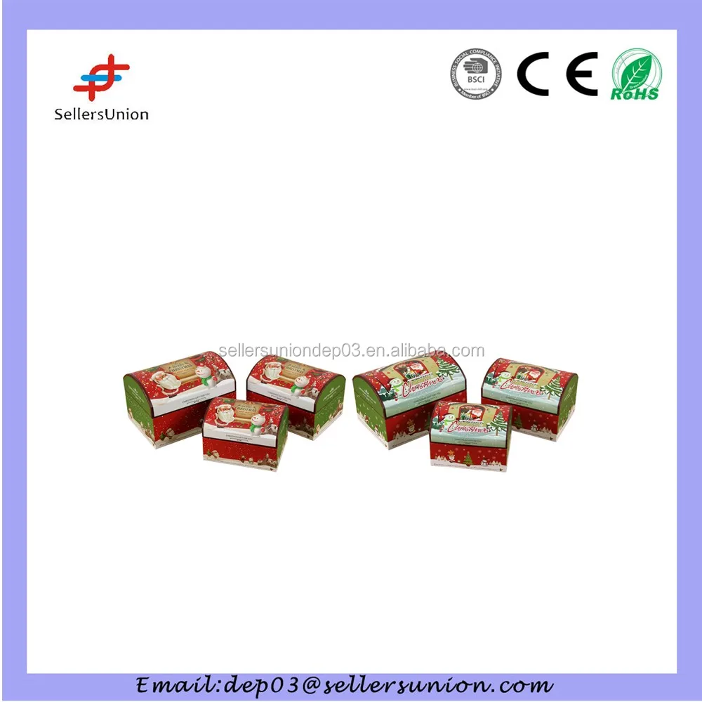 merry christmas cupcake paper packaging gift box