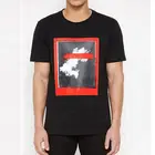 Wholesale High Quality Custom Print Black T Shirt For Men